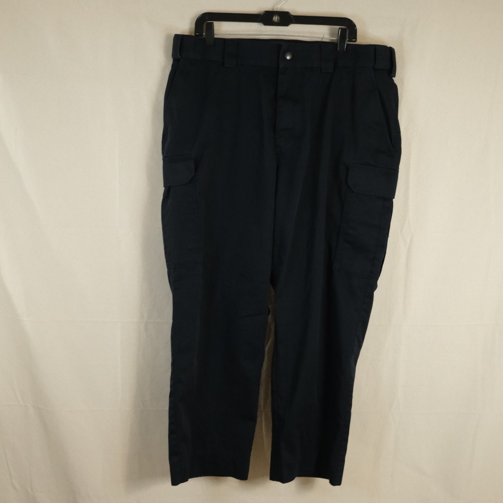 5.11 Tactical 40 x 27 Regular Fit Cargo Pants Navy Blue Utility Uniform Mens